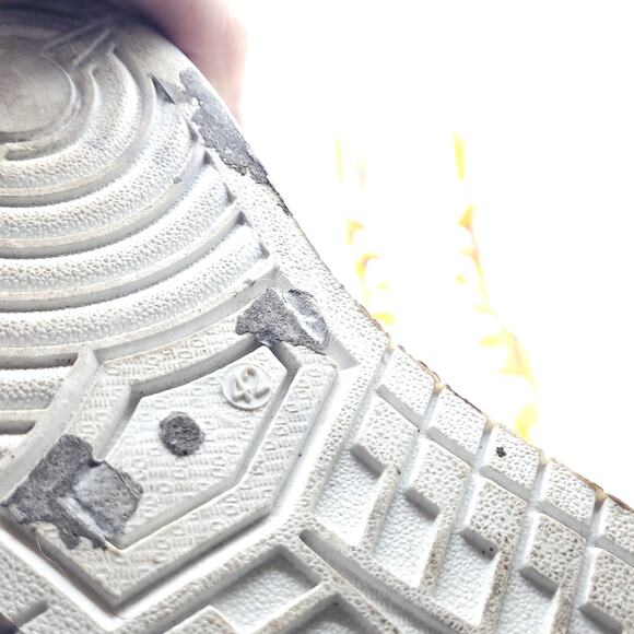 Demon Slayer Blade Kamado Tanjirou Kimestu No Yaiba Shoes Orange men's size 9 - Picture 9 of 9